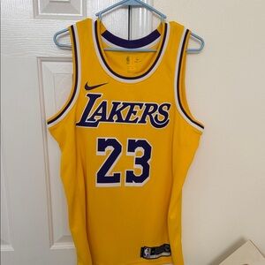 Nike Lakers Gold LeBron James